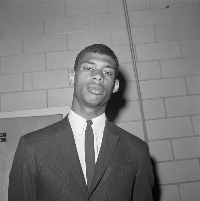 Framed Print : Lew Alcindor in High School Framed Print : Lew Alcindor in High School