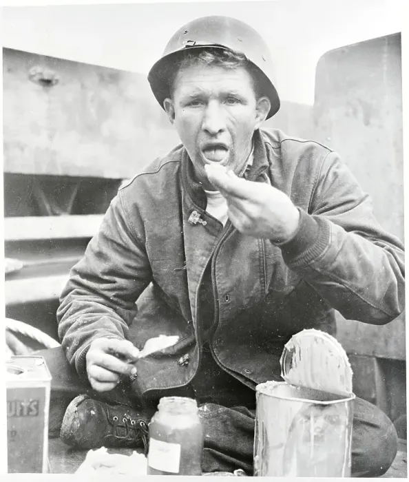 Framed Print : Lew Jenkins Eating Framed Print : Lew Jenkins Eating