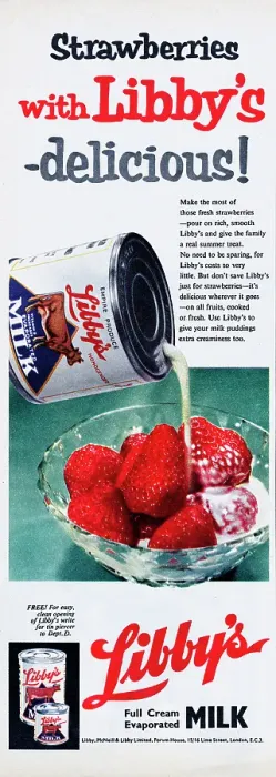 Framed Print : Libby's Full Cream Evaporated Milk Framed Print : Libby's Full Cream Evaporated Milk