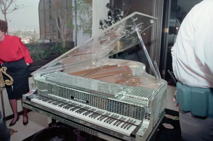 Framed Print : Liberace Mirror Covered Grand Piano Framed Print : Liberace Mirror Covered Grand Piano