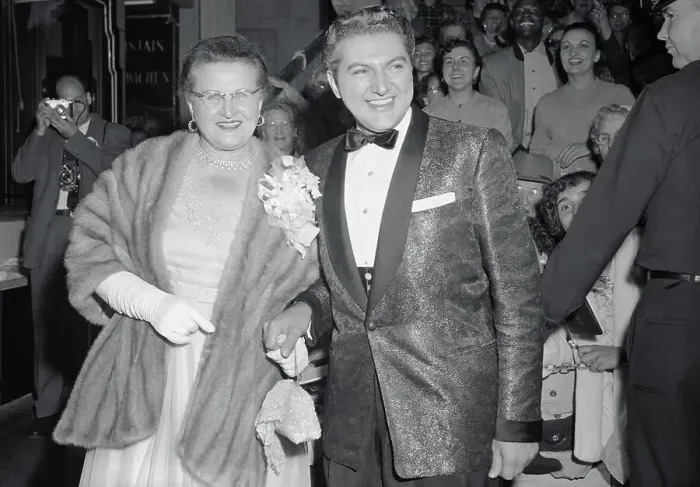 Framed Print : Liberace With His Mother Framed Print : Liberace With His Mother