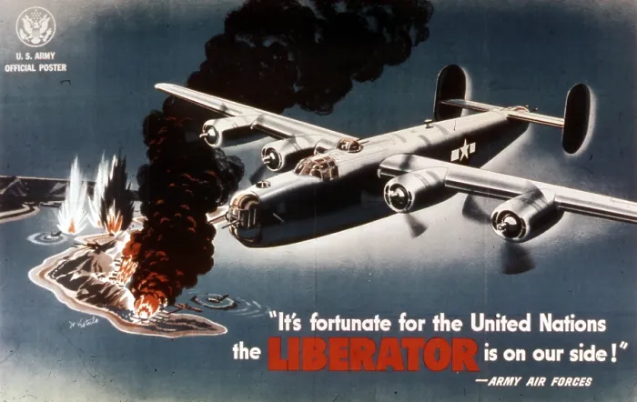 Framed Print : The Liberator Is On Our Side