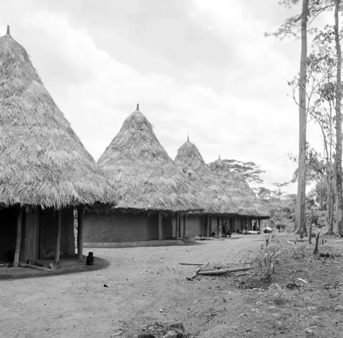 Framed Print : Liberian Village Framed Print : Liberian Village