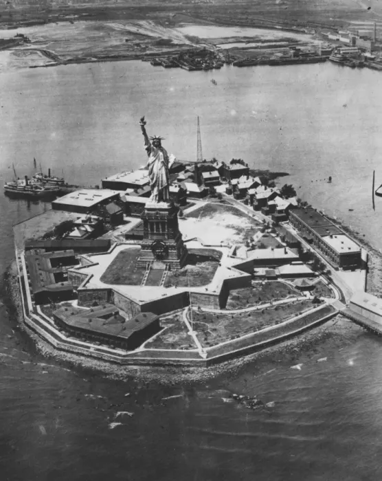 Framed Print : Liberty Island Framed Print : Liberty Island