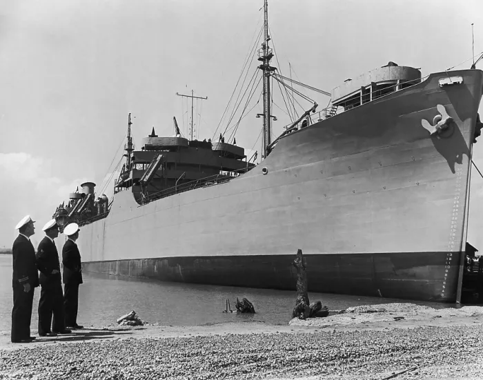 Framed Print : Liberty Ship