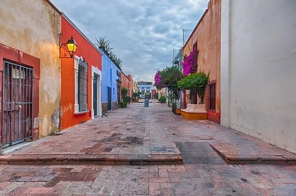 Liberty walkway in Queretaro, Mexico