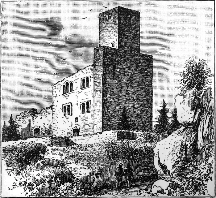Framed Print : Liebenzell Castle in WAOErttemberg Framed Print : Liebenzell Castle in WAOErttemberg