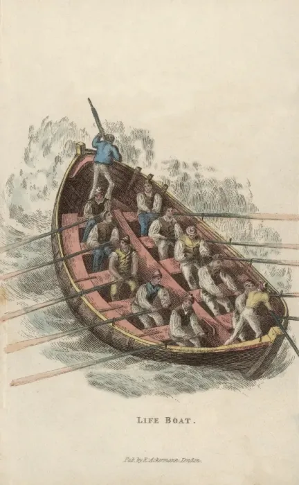 Framed Print : Life Boat. The crew of a lifeboat, circa 1800. (Photo by Hulton Archive / Getty Images) Framed Print : Life Boat. The crew of a lifeboat, circa 1800. (Photo by Hulton Archive / Getty Images)
