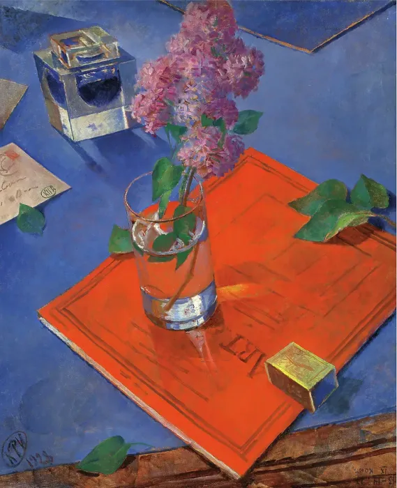 Framed Print : Still Life With Lilac Framed Print : Still Life With Lilac