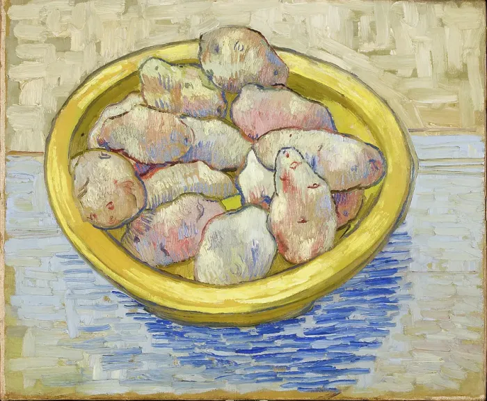 Framed Print : Still Life With Potatoes Framed Print : Still Life With Potatoes