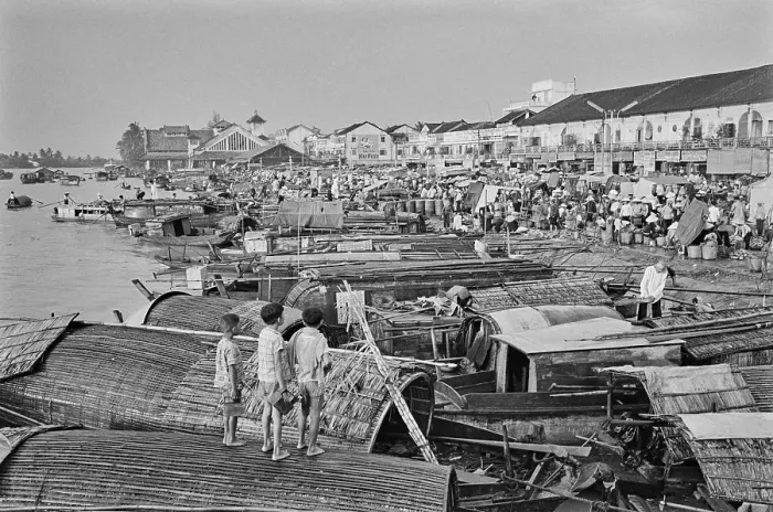 Framed Print : Life Along The Saigon River Framed Print : Life Along The Saigon River