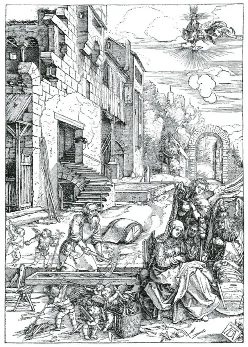 Framed Print : Life of the Virgin