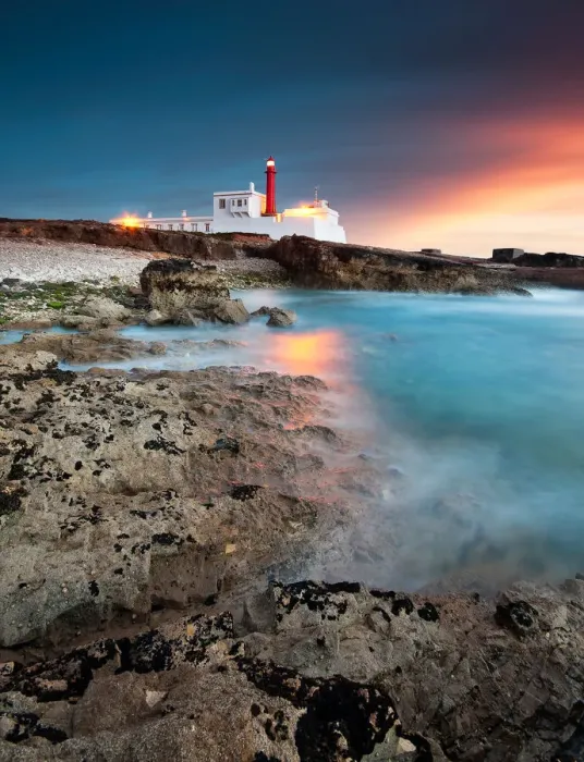 Framed Print : The light. Cabo Raso lighthouse and fort of Saint Bras near Guincho beach in Cascais area Framed Print : The light. Cabo Raso lighthouse and fort of Saint Bras near Guincho beach in Cascais area