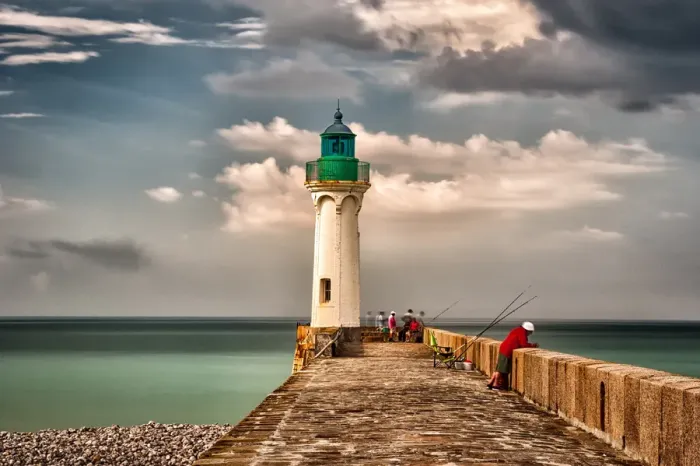 Framed Print : Lighthouse