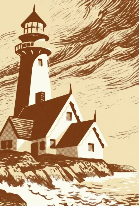 Framed Print : Lighthouse