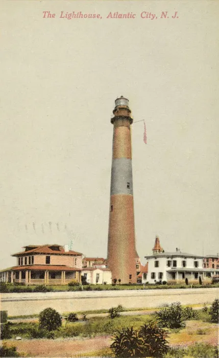 Framed Print : Lighthouse In Atlantic City, NJ Framed Print : Lighthouse In Atlantic City, NJ