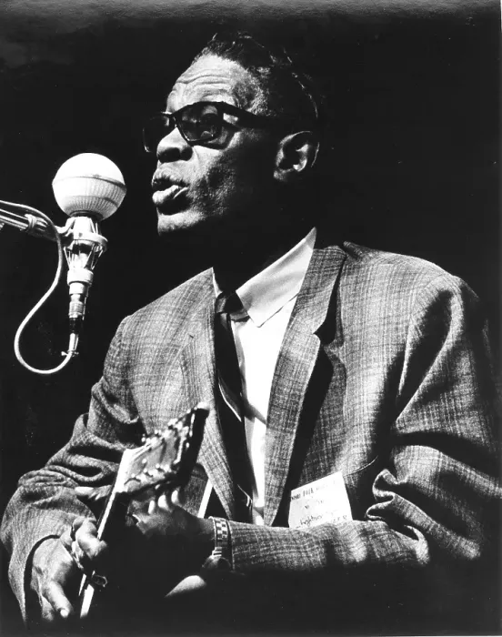 Framed Print : Lightnin Hopkins