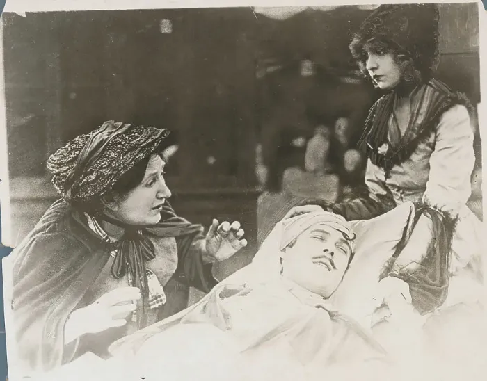 Framed Print : Lillian Gish in The Birth Of A Nation