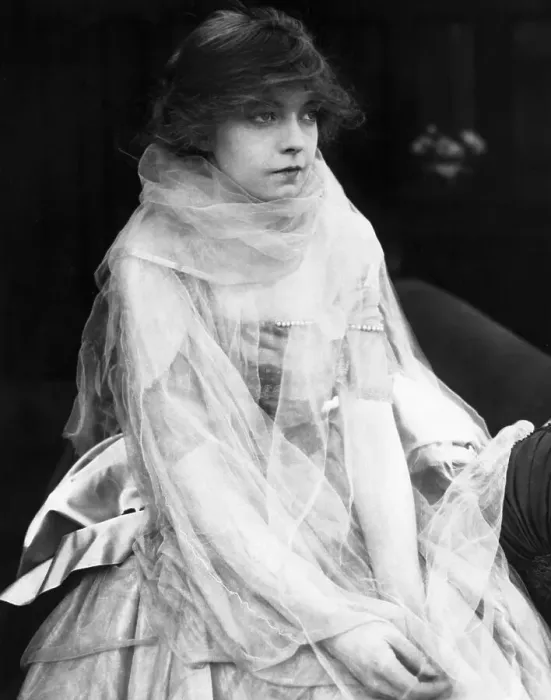 Framed Print : Lillian Gish Seated