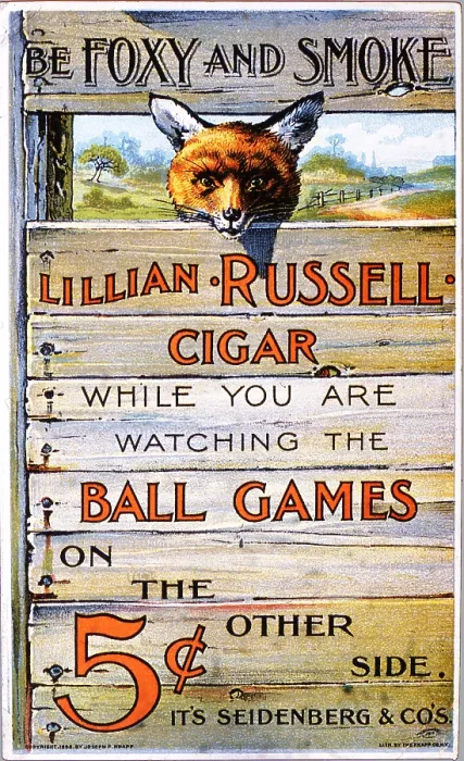 Framed Print : Lillian Russell Cigar Trade Card Framed Print : Lillian Russell Cigar Trade Card