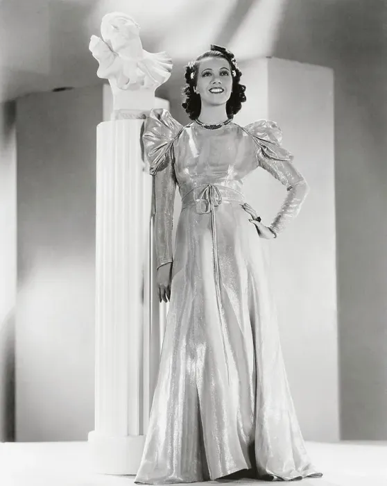 Framed Print : Lily Pons Wearing Gown Designed by Edward Stevenson Framed Print : Lily Pons Wearing Gown Designed by Edward Stevenson