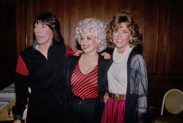Framed Print : Lily Tomlin, Dolly Parton, Jane Fonda