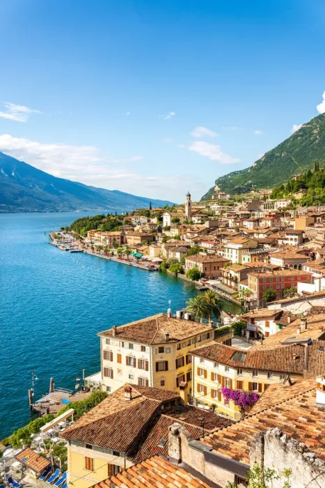 Framed Print : Limone sul Garda, town on the north west side of the famous Lake in Northern Italy Framed Print : Limone sul Garda, town on the north west side of the famous Lake in Northern Italy