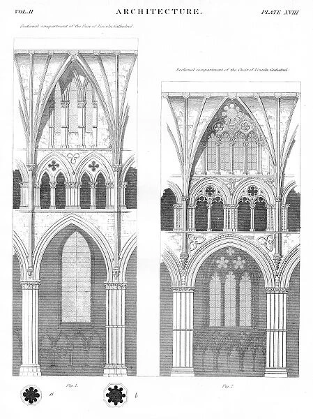 Lincoln cathedral engraving 1878