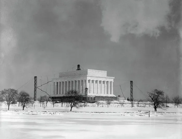 Framed Print : Lincoln Memorial In Washington, Dc Framed Print : Lincoln Memorial In Washington, Dc