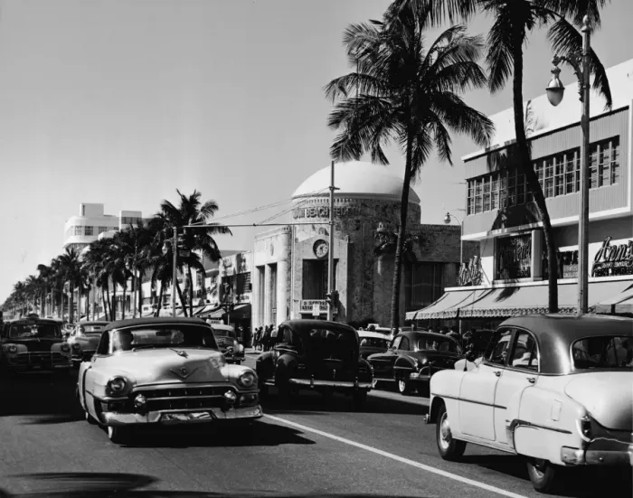 Framed Print : Lincoln & Washington In Miami Beach Framed Print : Lincoln & Washington In Miami Beach