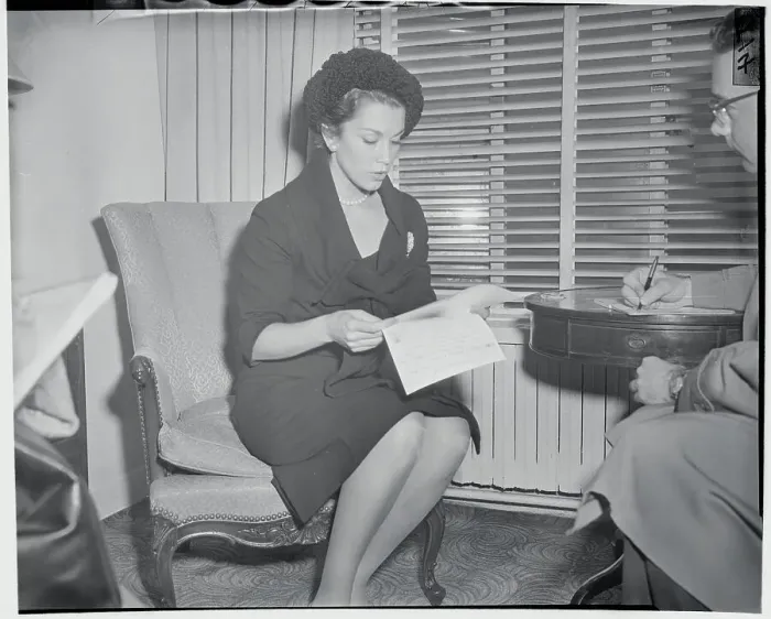 Framed Print : Linda Christian Reading Letter Framed Print : Linda Christian Reading Letter