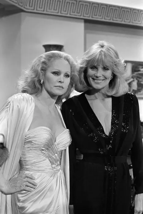: Linda Evans and Ursula Andress on Love Boat : Linda Evans and Ursula Andress on Love Boat