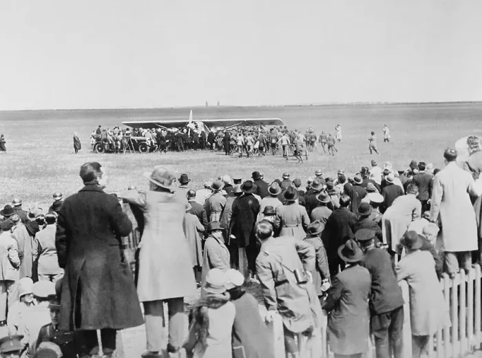 Framed Print : Lindbergh Arriving From Paris Framed Print : Lindbergh Arriving From Paris