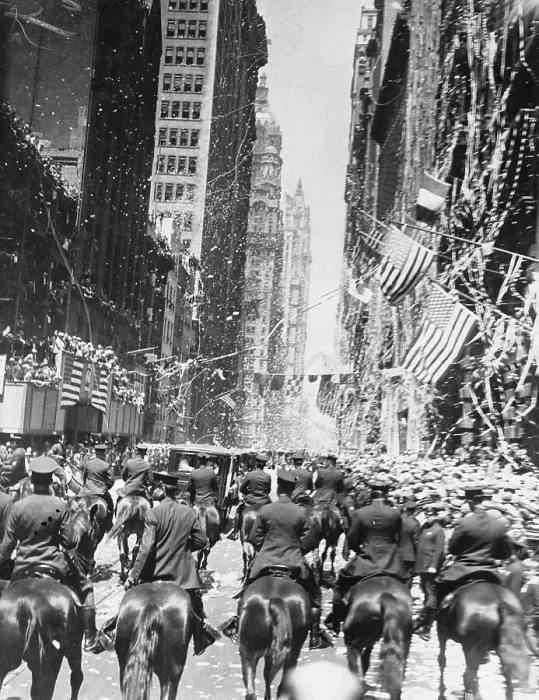 Framed Print : Lindbergh's Reception in New York Framed Print : Lindbergh's Reception in New York