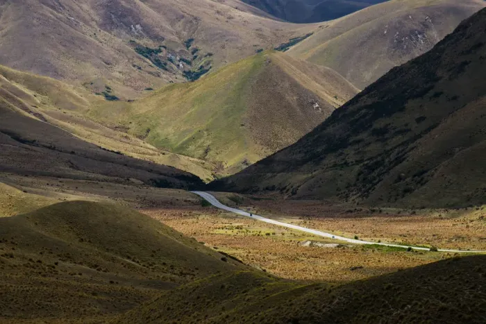 Framed Print : Lindis Pass of South Island, New Zealand Framed Print : Lindis Pass of South Island, New Zealand