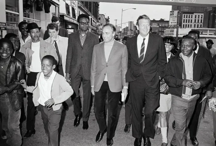 Framed Print : Lindsay And Brando Walking In Harlem Framed Print : Lindsay And Brando Walking In Harlem