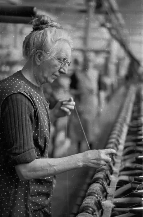Framed Print : Linen Worker Framed Print : Linen Worker