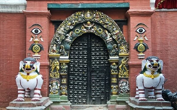 Lion Gate, Taleju Temple, Durbar Square, Kathmandu