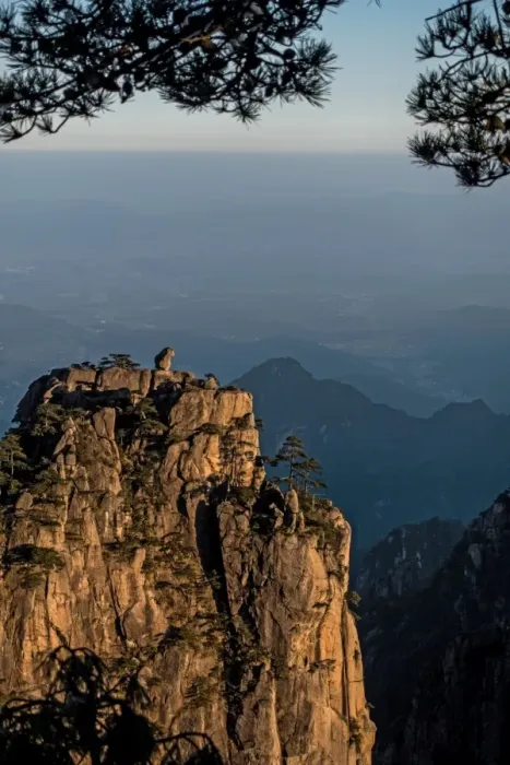 Framed Print : lion peak view point, Huangshan (Yellow Mountains), Eastern China Framed Print : lion peak view point, Huangshan (Yellow Mountains), Eastern China
