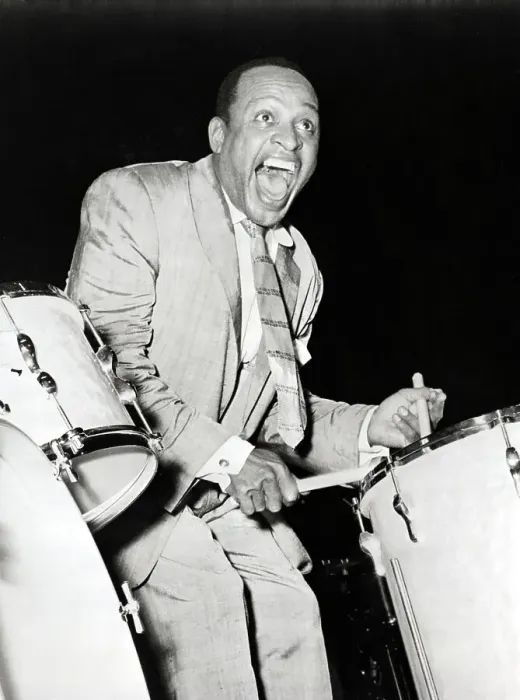 Framed Print : Lionel Hampton in London's Empress Hall Framed Print : Lionel Hampton in London's Empress Hall