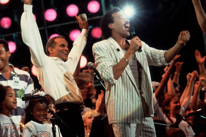 Framed Print : Lionel Richie At Live Aid Framed Print : Lionel Richie At Live Aid