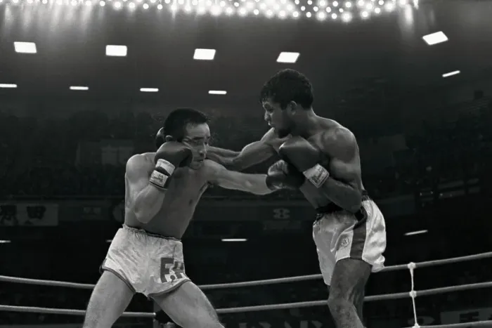 Framed Print : Lionel Rose in Boxing Match Action Framed Print : Lionel Rose in Boxing Match Action