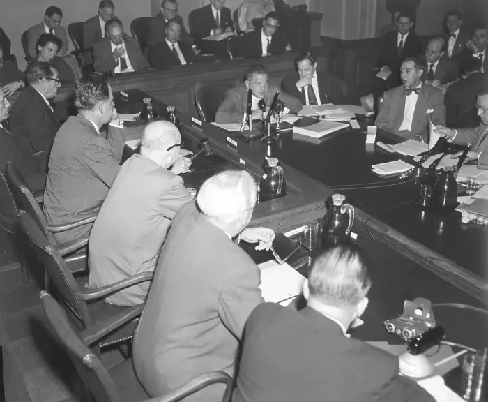 Framed Print : Lionel Stander On Trial;Communist Invest Framed Print : Lionel Stander On Trial;Communist Invest