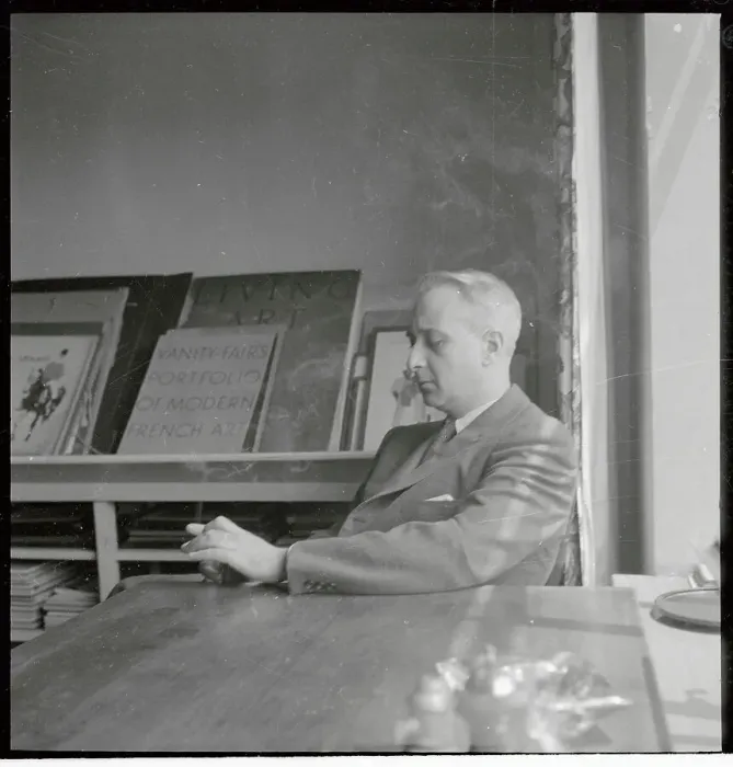 Framed Print : Lionel Trilling Sitting at Desk Framed Print : Lionel Trilling Sitting at Desk