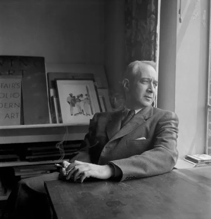 Framed Print : Lionel Trilling Sitting and Smoking Cigarette Framed Print : Lionel Trilling Sitting and Smoking Cigarette