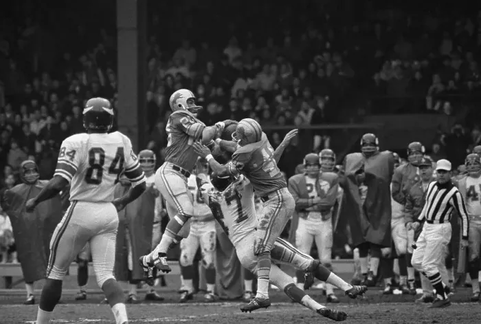 Framed Print : Lions Lem Barney Intercepting Pass Framed Print : Lions Lem Barney Intercepting Pass