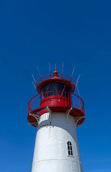 List West Lighthouse, Ellenbogen, near List, Sylt, Schleswig-Holstein, Germany
