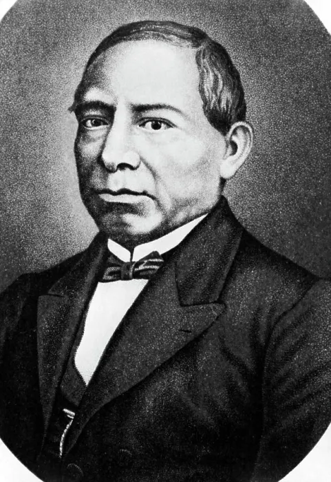 Framed Print : Lithograph of Benito Juarez Bust Wearing Bow Tie Framed Print : Lithograph of Benito Juarez Bust Wearing Bow Tie