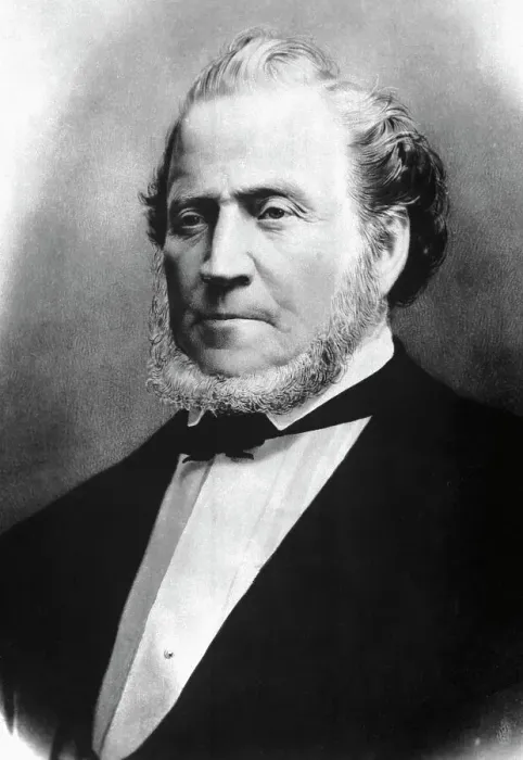 Framed Print : Lithograph Of Brigham Young Framed Print : Lithograph Of Brigham Young
