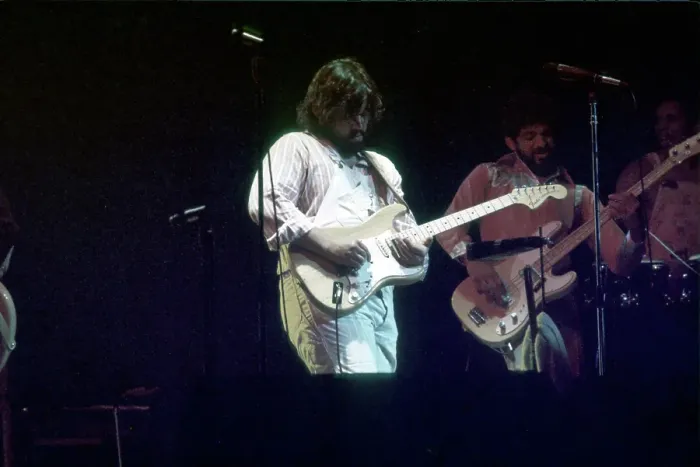 Framed Print : Little Feat Singer and Guitarist Performing Framed Print : Little Feat Singer and Guitarist Performing